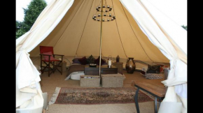 Home Farm Radnage Glamping Bell Tent 7, with Log Burner and Fire Pit